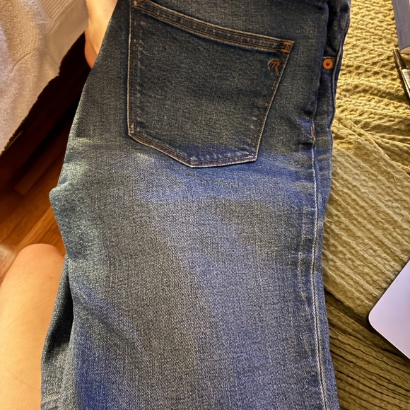 Madewell Flea Market Flares • 70s High Rise Flare Jeans • Faded Blue Size 25 - Picture 11 of 11